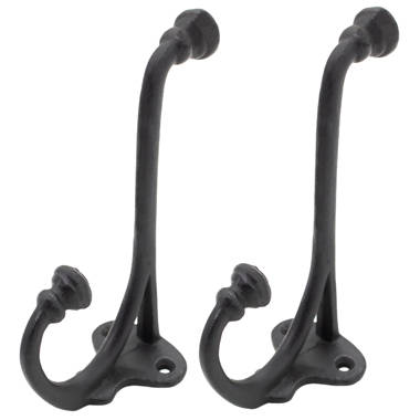 Rustic discount metal hooks